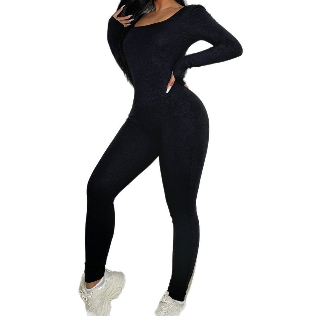 Damen Hochdehnbarer Jumpsuit Echo Archiv