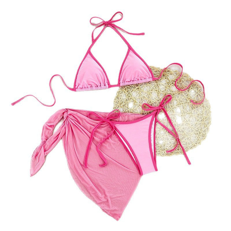Damen Triangel-Bikini mit elegantem Wickeltuch Echo Archiv