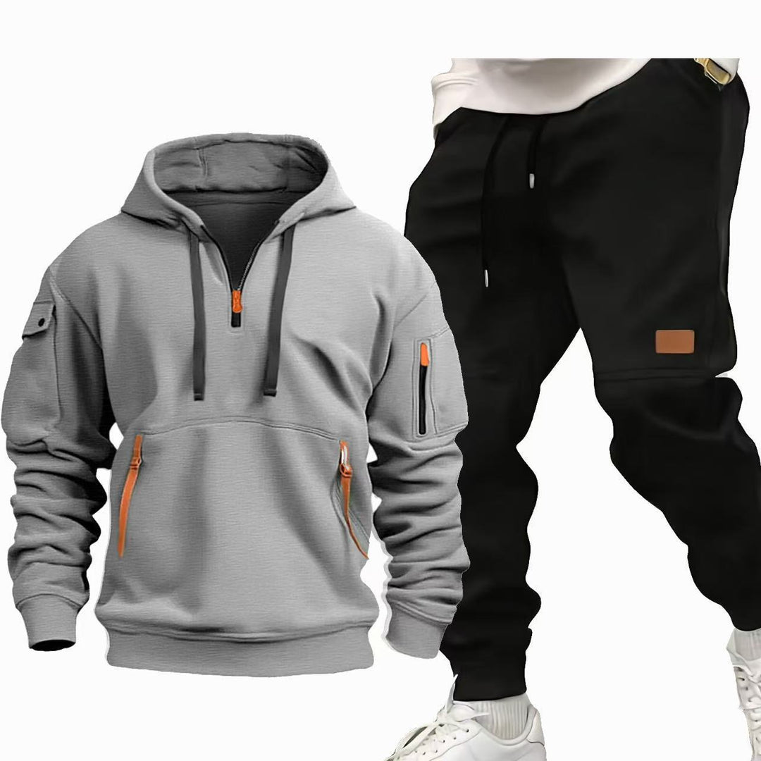 Herren Funktions-Hoodie und Jogginghose Set Echoarchiv