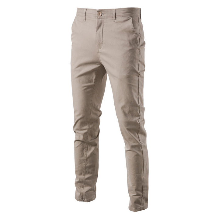 Herren Chinohose mit schmaler Passform und elastischem Bund Echoarchiv