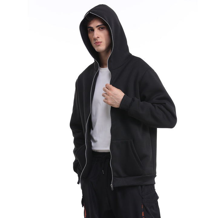 Unisex leichter Reißverschluss-Hoodie mit minimalistischer Nahtführung und ergonomischer Kapuze – Auréline