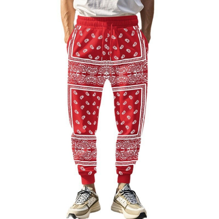 Herren unkomplizierte Jogginghose im Bandana-Stil Echoarchiv