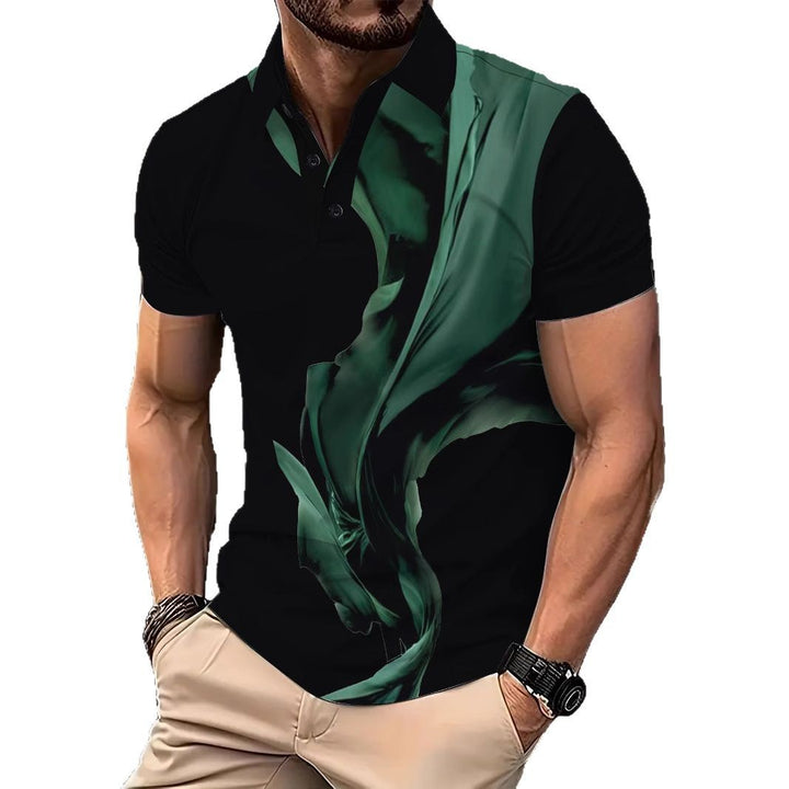 Herren Poloshirt mit einzigartigem Motiv und modernem Schnitt Echoarchiv