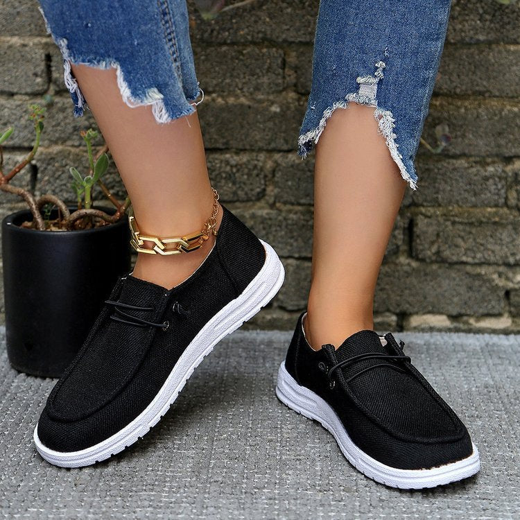 Damen Slip-On Sneaker im Mokassin-Stil mit elastischem Einstieg und profilierter Komfortsohle Echo Archiv