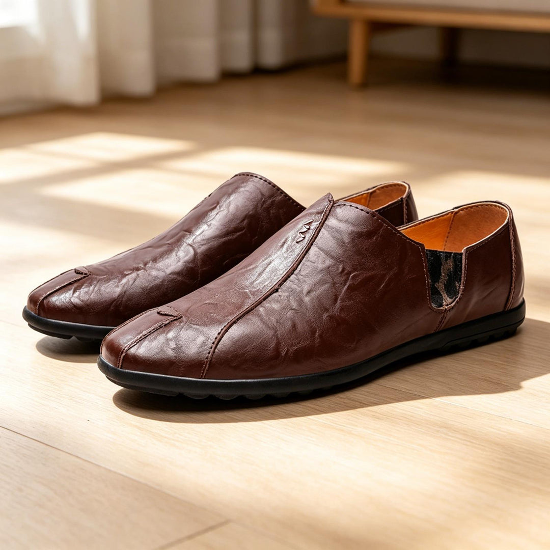 Herren Elegante und bequeme Slip-On Mokassins Echoarchiv