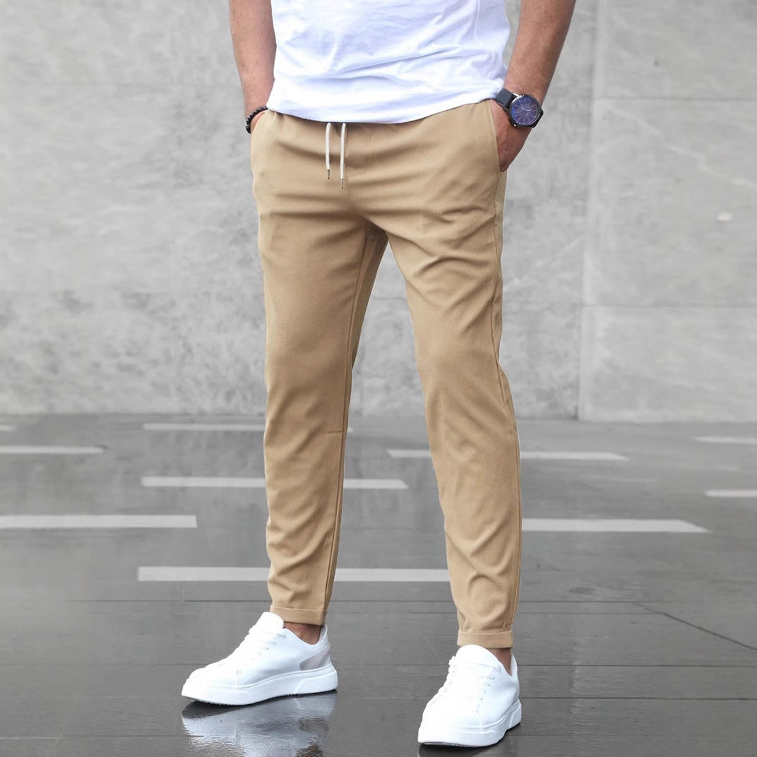 Herren elegante Chino-Hosen Echoarchiv