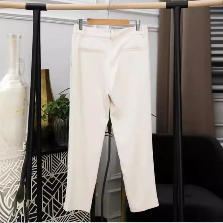 Damen Hochtaillierte Business-Hose Echoarchiv