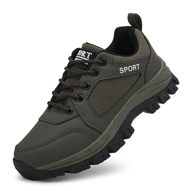 Herren nan robuster Schnür-Freizeitsneaker mit tiefem Stollenprofil, gepolstertem Schaft und praktischer Zuglasche Echo Archiv