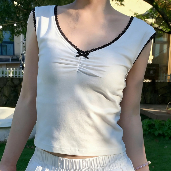 Damen verführerischer Bodysuit mit feinen Spitzenakzenten Echo Archiv