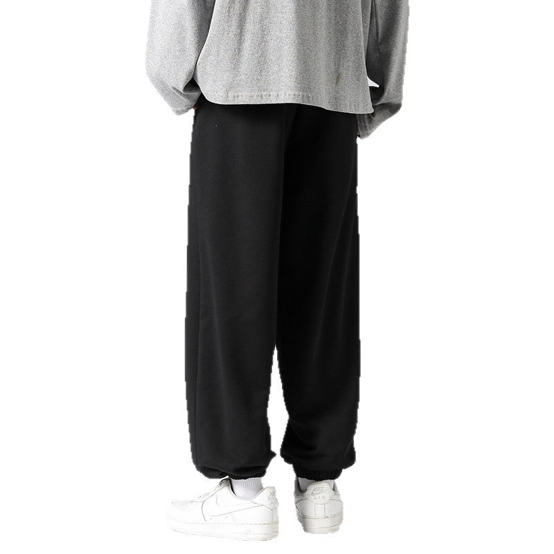 Herren Oversize-Jogginghose mit tiefer Leibhöhe, konischem Bein & extra langen Kordeln Echo Archiv