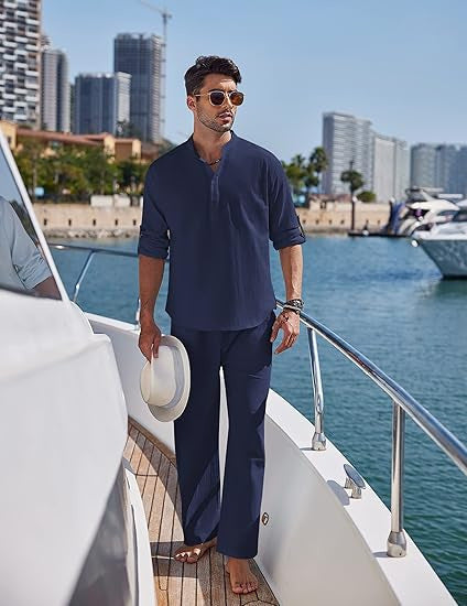 Herren Relaxed Fit Küsten Lounge Set Echoarchiv