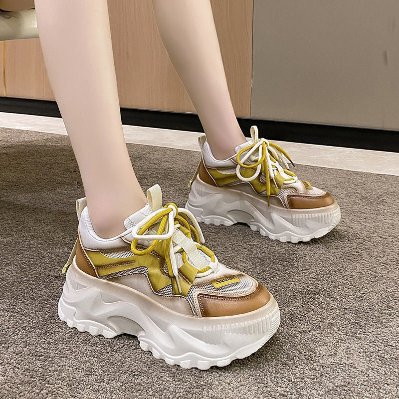 Damen Trendige Sneakers mit komfortabler Plateausohle Echo Archiv
