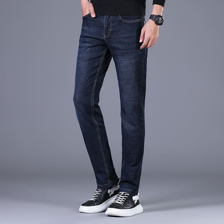 Damen Elastische Slim‑Straight-Jeans mit hohem Komfortbund Echo Archiv