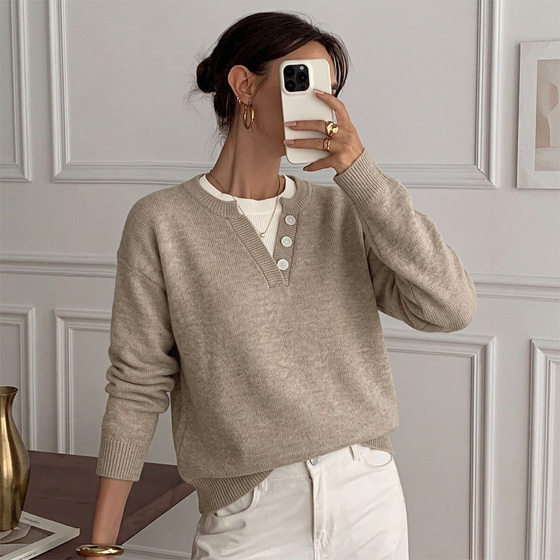 Damen lässiger Pullover Echo Archiv