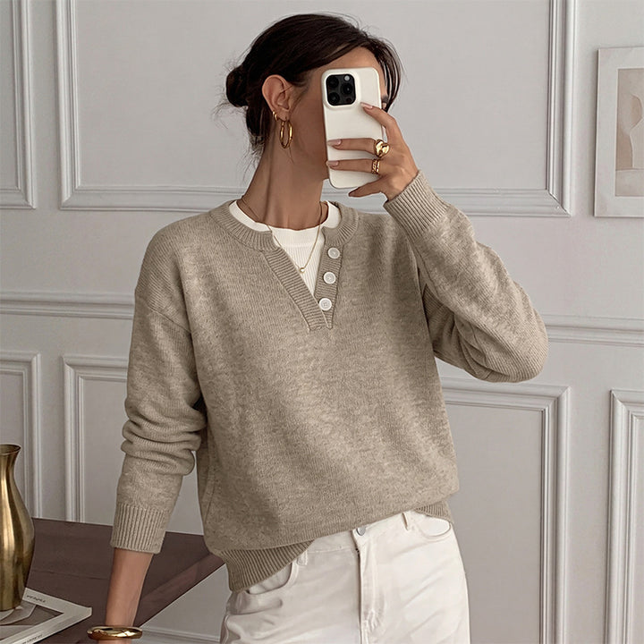 Damen lässiger Pullover Echo Archiv