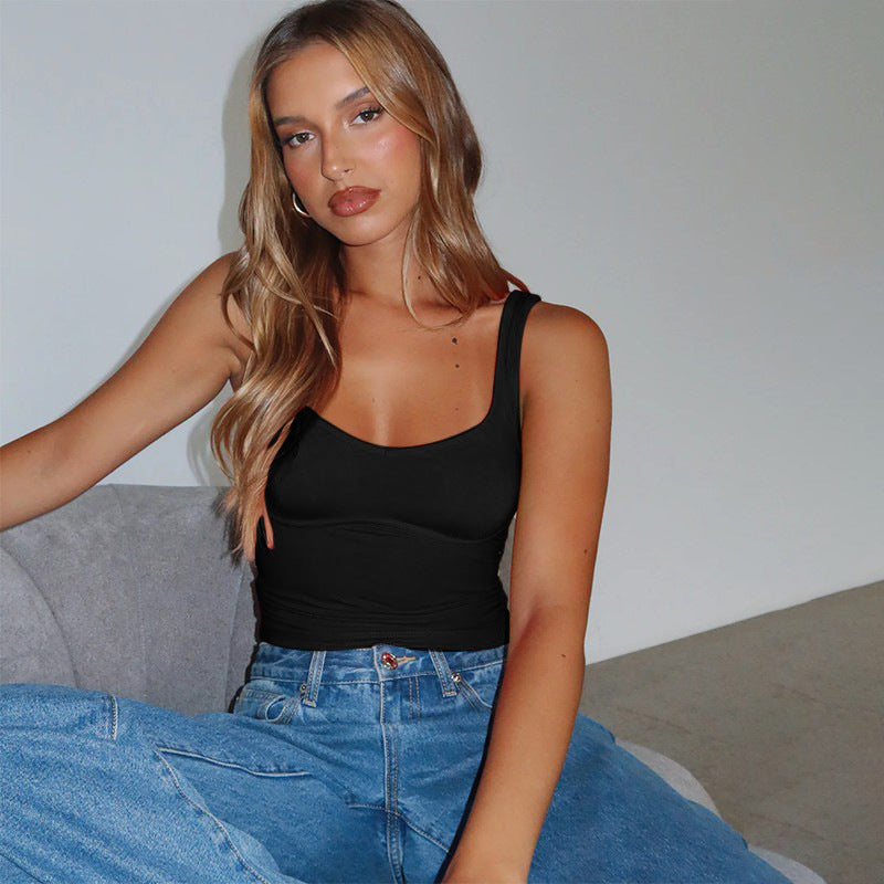 Damen körperbetontes Tanktop Echo Archiv