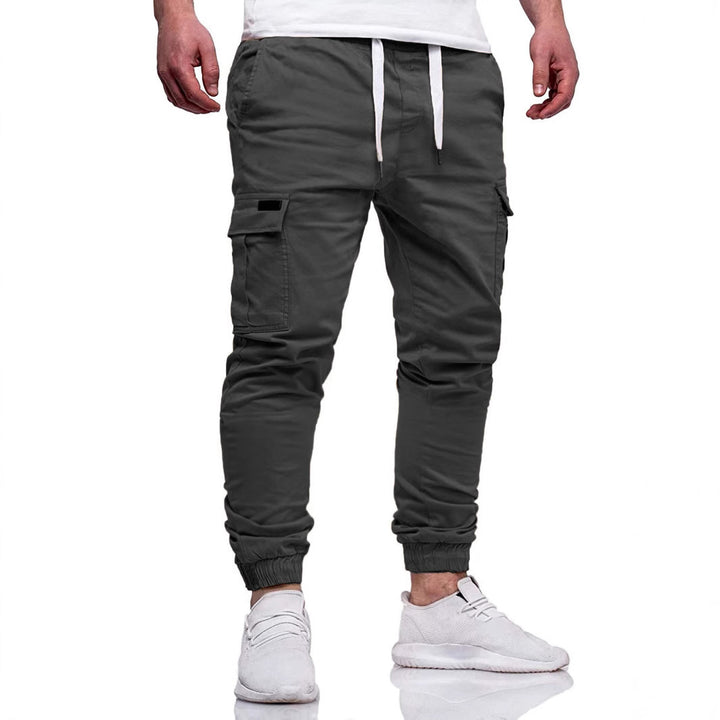 Herren Cargo-Jogginghose mit elastischem Bund und mehreren Taschen Echoarchiv