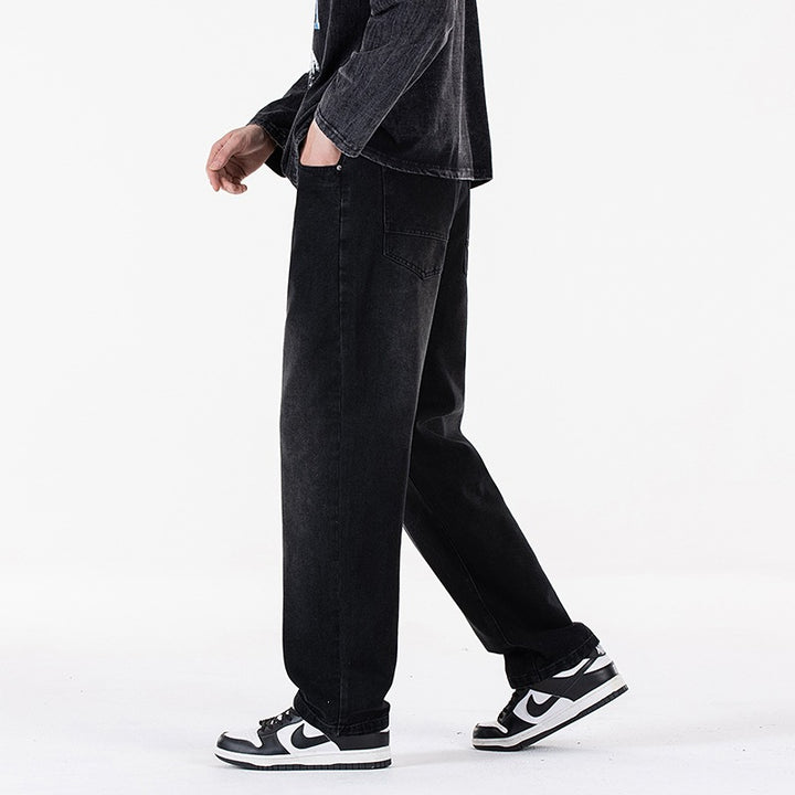 Damen Weite High‑Waist Baggy‑Jeans mit hohem Bund, Five‑Pocket & extra weitem Bein Echoarchiv
