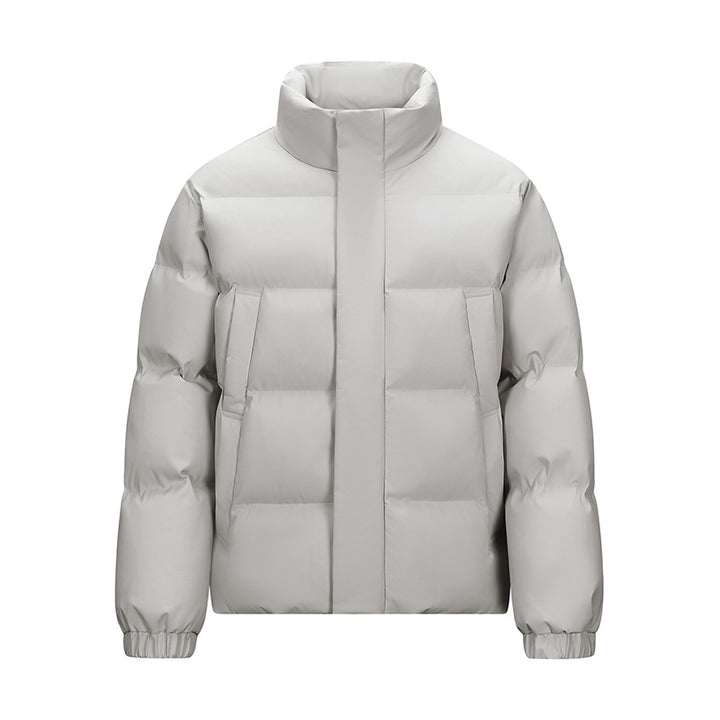 Herren Gepolsterte Steppjacke mit hohem Stehkragen und verdeckter Reißverschluss Echo Archiv