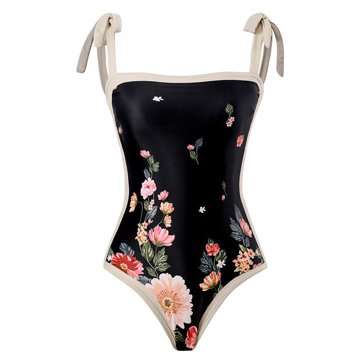 Damen Eleganter Schwimmanzug mit floralem Design Echo Archiv