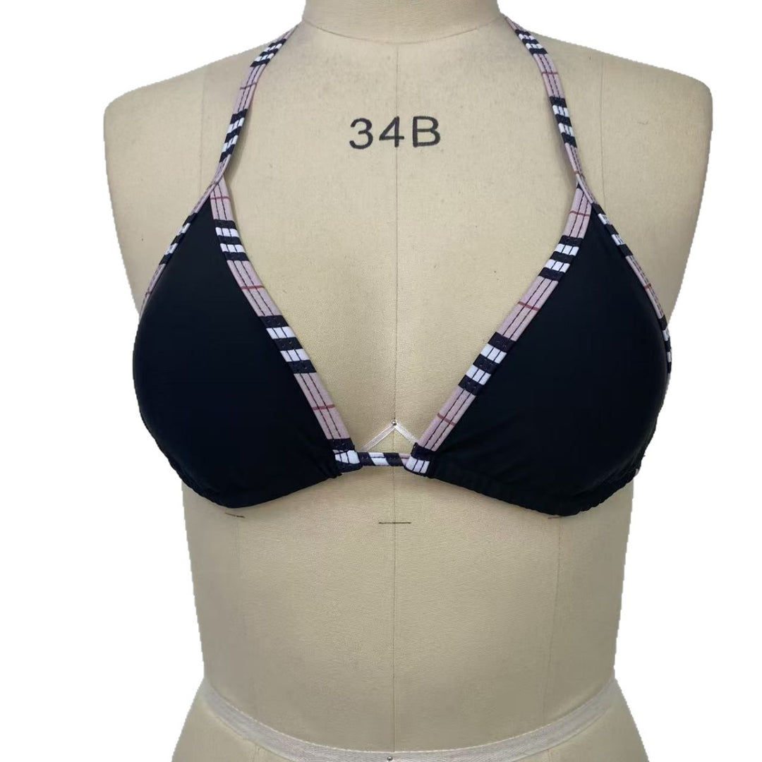 Damen Triangel-Bikini mit modischem Schnitt und verstellbaren Trägern Echo Archiv