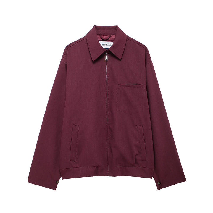Damen Boxy-Utility-Blouson mit verdecktem Reißverschluss und Brusttasche Echo Archiv