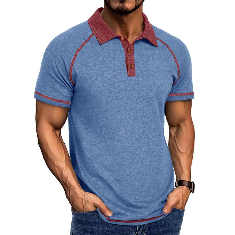 Herren Polo-Shirt mit modernem Raglan-Schnitt Echoarchiv