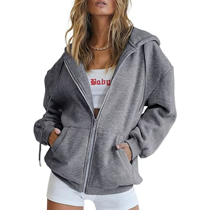 Damen Oversized Kapuzenjacke Echoarchiv