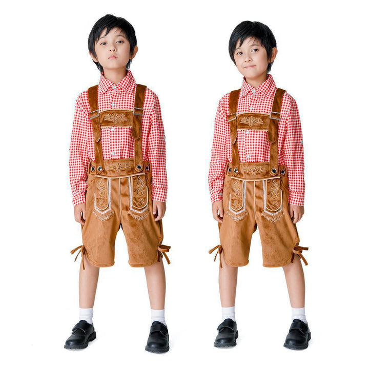 Jungen Trachten-Shorts mit eleganten Stickereien Echo Archiv