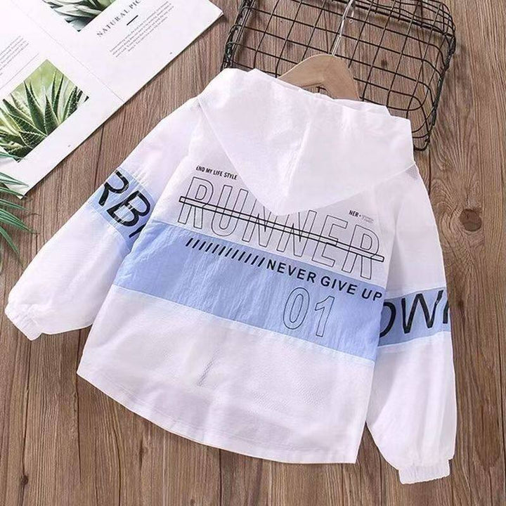 Damen nan ultraleichte Kapuzen-Windjacke aus atmungsaktivem Funktionsstoff mit Frontreißverschluss Echo Archiv