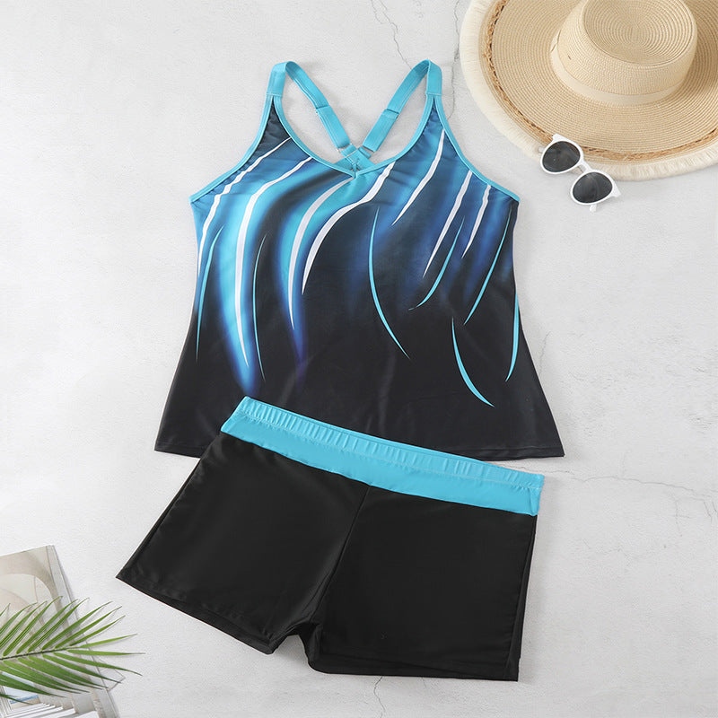 Damen Sportliches Tankini-Set Echo Archiv