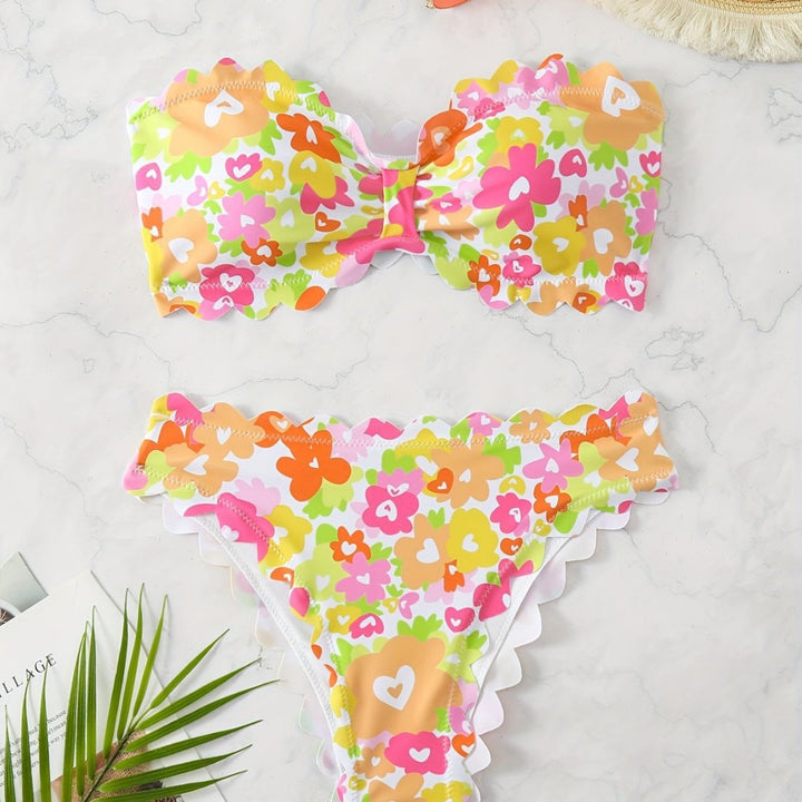 Damen Bikini-Set mit floralem Muster Echo Archiv