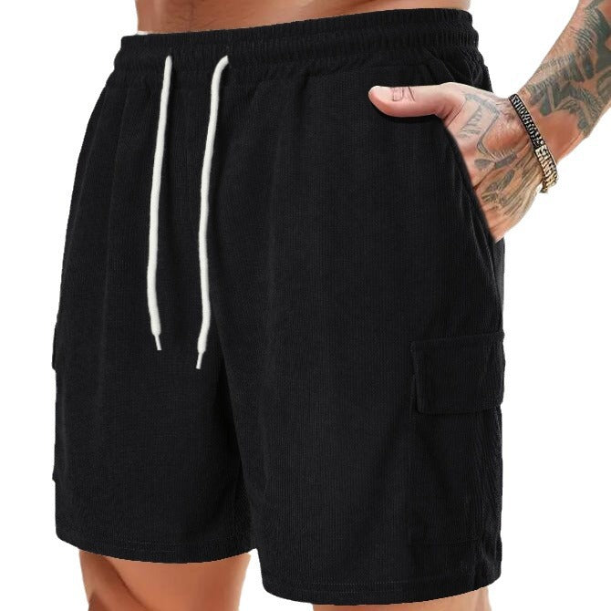 Herren Freizeithose mit praktischen Seitentaschen und elastischem Bund Echoarchiv