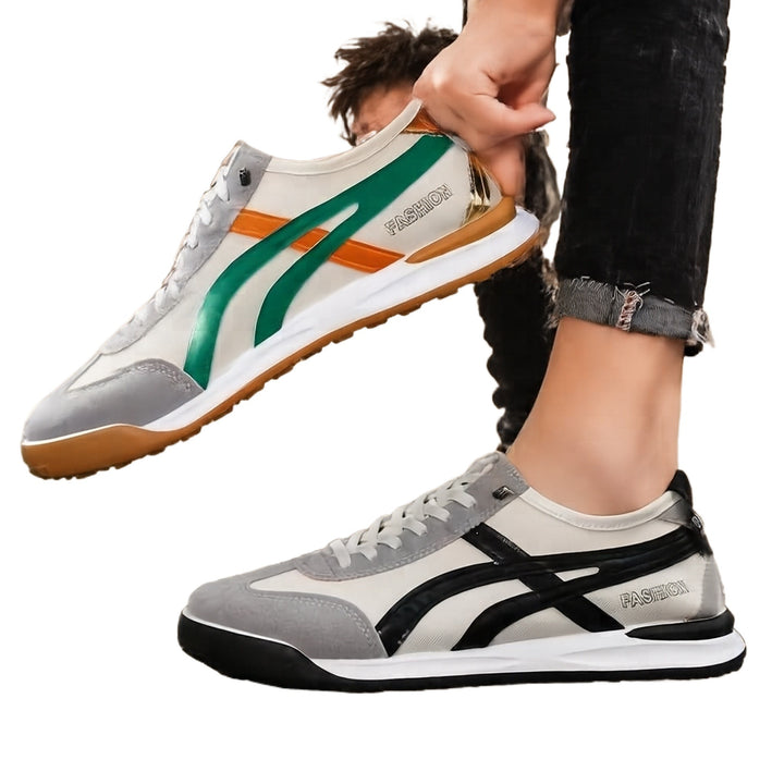 Herren Sportliche Sneakers mit atmungsaktiven Einsätzen Echoarchiv