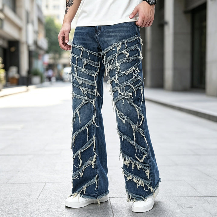 Damen Trendige Ripped Jeans Echoarchiv