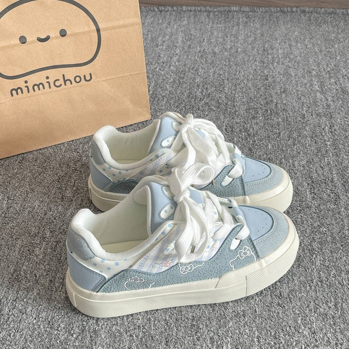 Damen Sneaker mit verspieltem Tierdesign und atmungsaktivem Obermaterial Echo Archiv