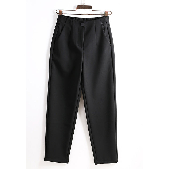 Damen Elegante und bequeme High-Waist Stoffhose Echoarchiv