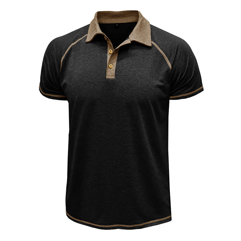 Herren Poloshirt mit kontrastierendem Kragen und hochwertiger Verarbeitung Echoarchiv