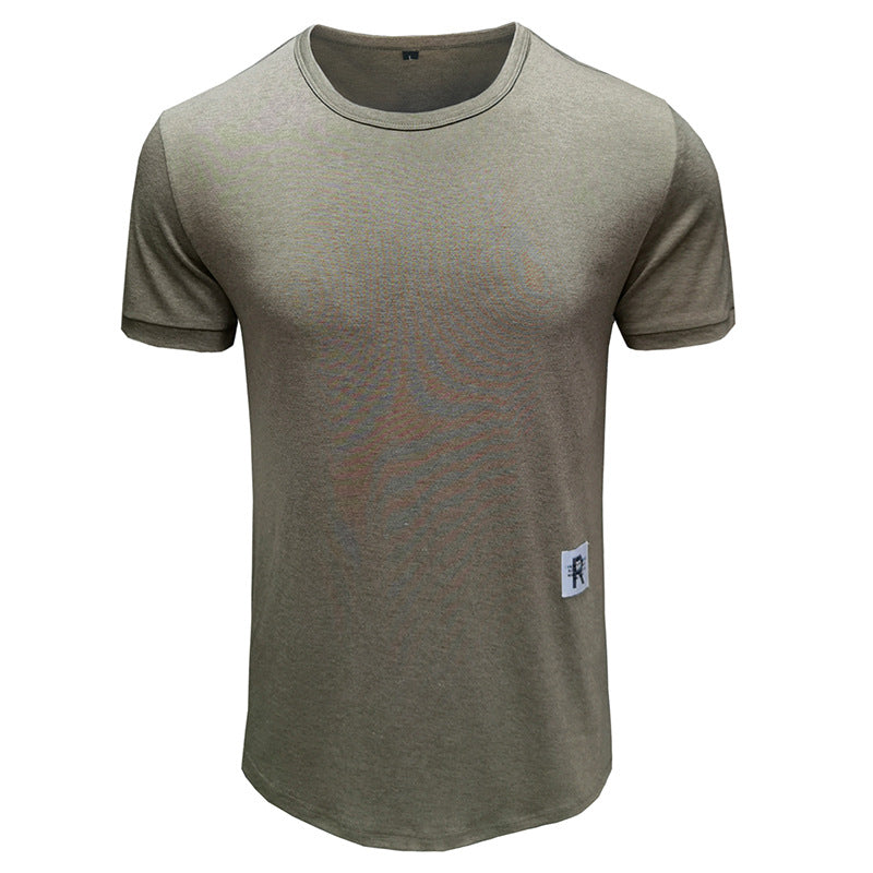 Herren Rundhals T-Shirt mit atmungsaktiver Baumwolle Echoarchiv