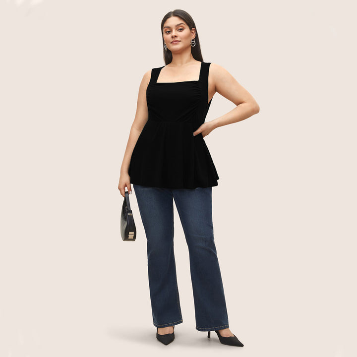 Damen Freizeitkleid mit taillierten Details und schwingendem Rock Echo Archiv
