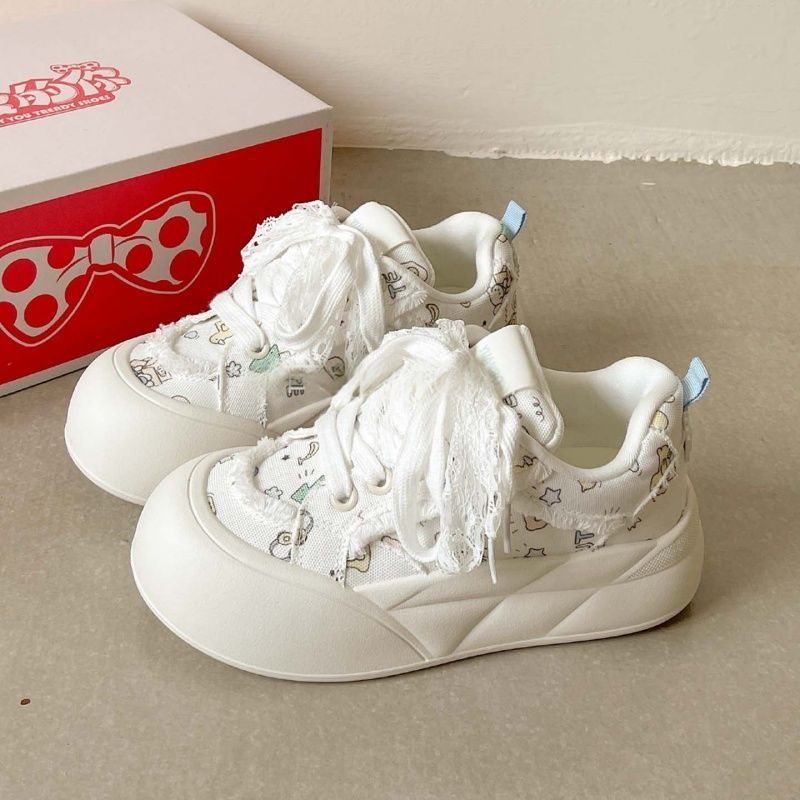 Damen Sportliche Freizeitsneaker mit einzigartigen Tiermotiven und praktischen Schnürdetails Echo Archiv