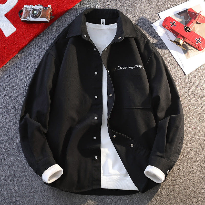 Herren lässige Utility-Jacke mit praktischen Taschen und modernem Design Echoarchiv