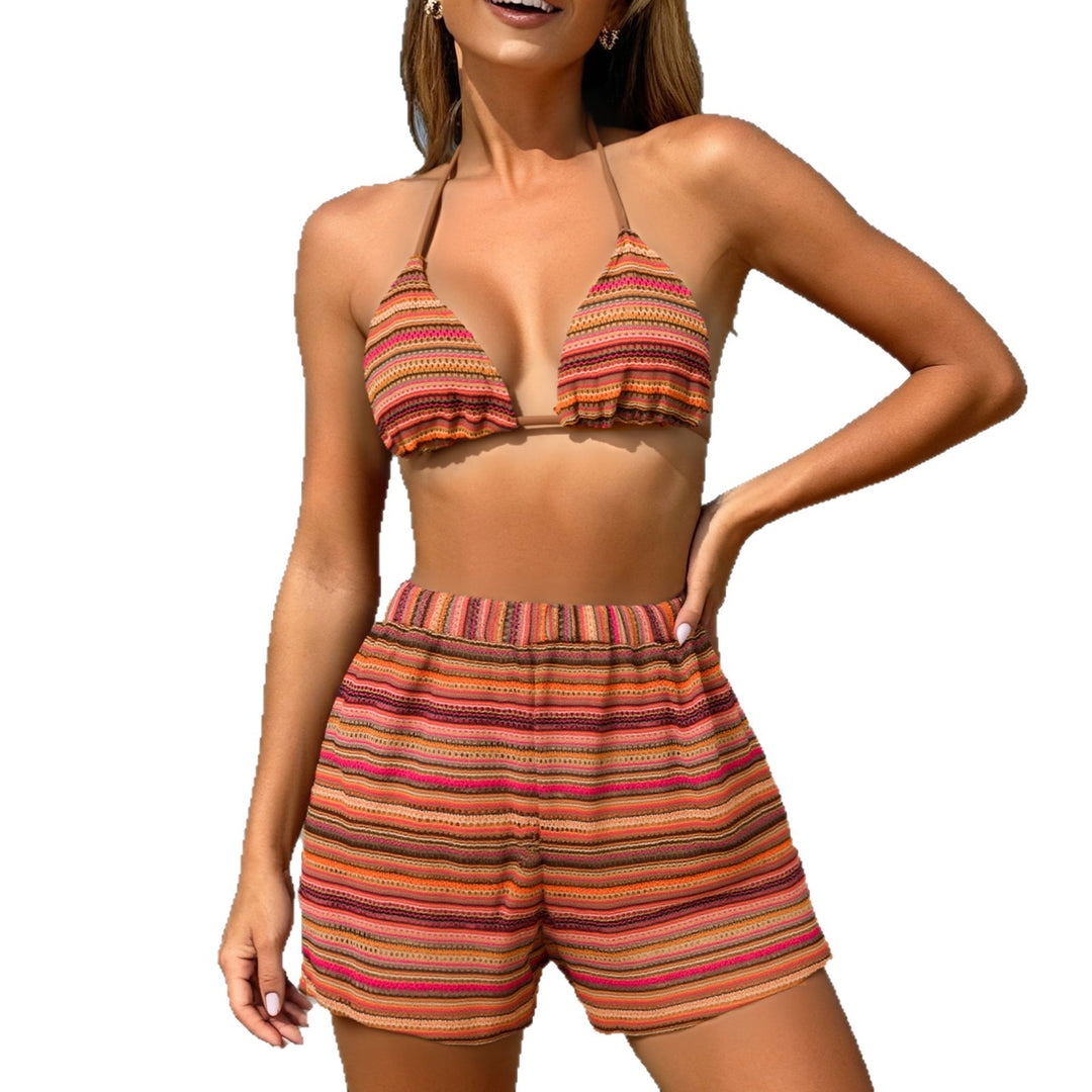 Damen Bikini-Set mit verspielten Schnürdetails Echo Archiv