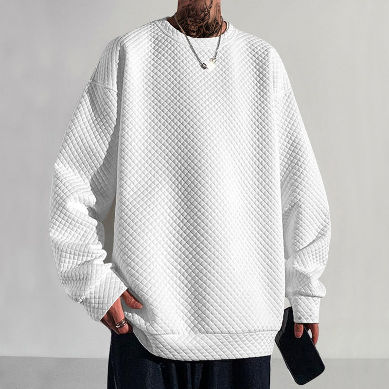 Herren Oversized Sweatshirt mit strukturiertem Design Echoarchiv