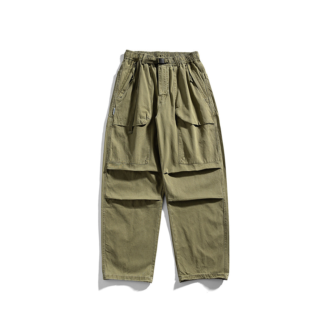 Herren Cargo-Hose mit elastischem Bund und Multifunktions-Taschen Echo Archiv