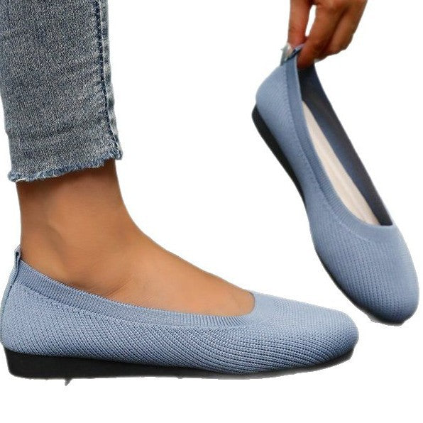 Damen Bequeme Slip-On Ballerinas Echoarchiv