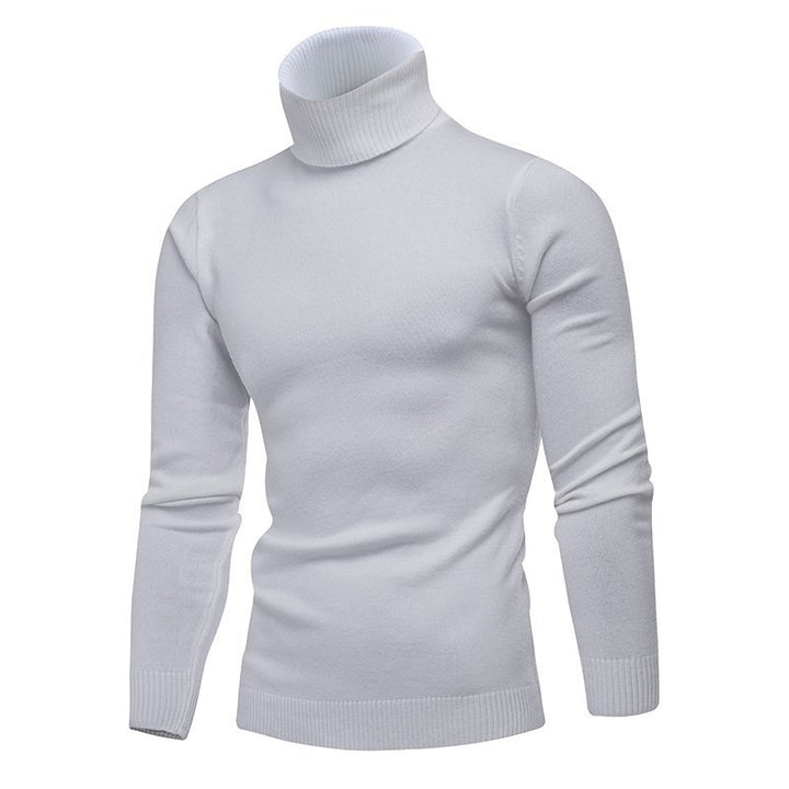 Herren Hochwertiger Rollkragenpullover Echoarchiv 1761379400