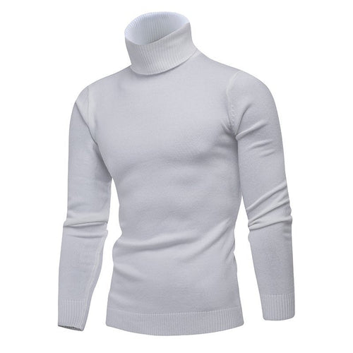 Herren Hochwertiger Rollkragenpullover Echoarchiv 1761379400