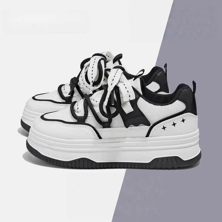 Damen Sneaker mit dämpfender Sohle und atmungsaktivem Mesh von Echo Archiv