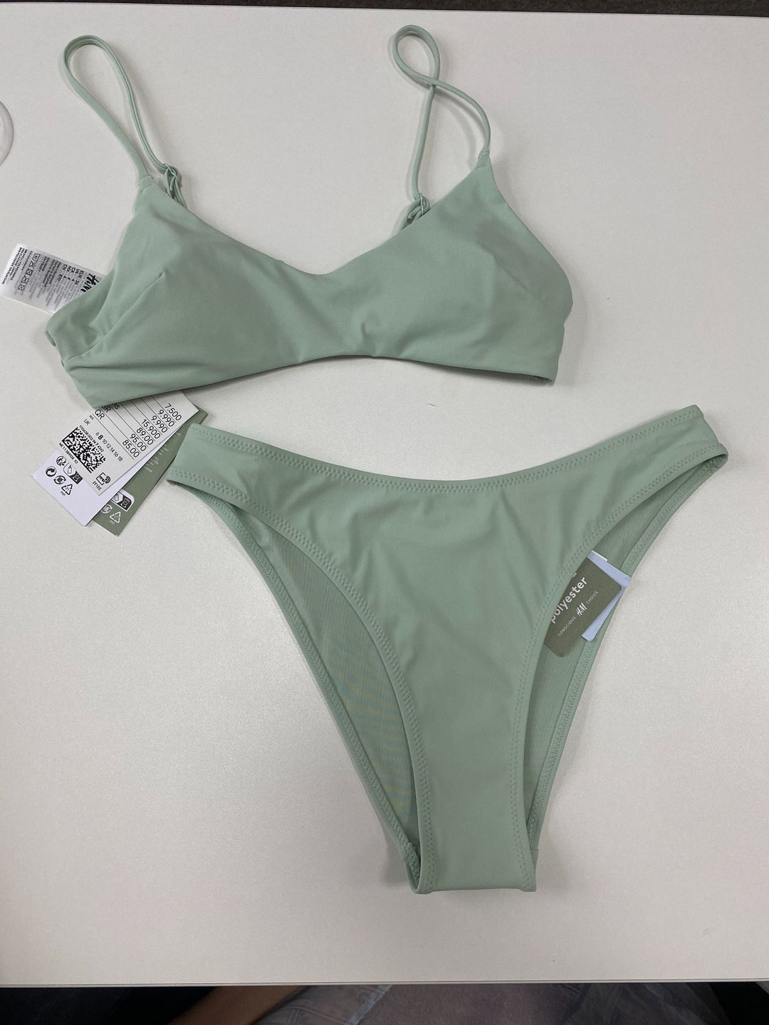 Damen Hochwertiges Bikini-Set mit verstellbaren Trägern Echo Archiv